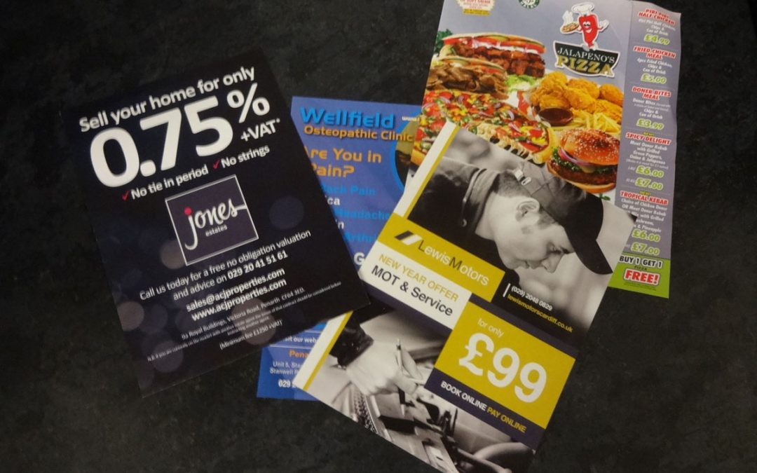 Top tips in leaflet design